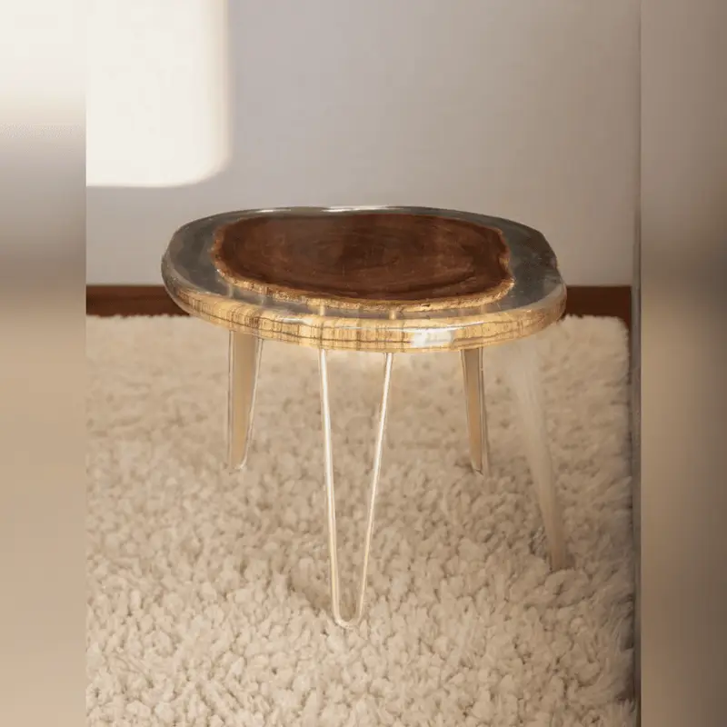 Wood Log Table